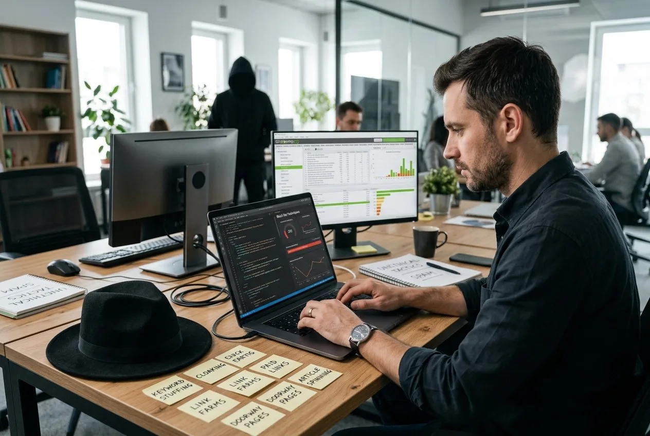 Hvad er black hat SEO